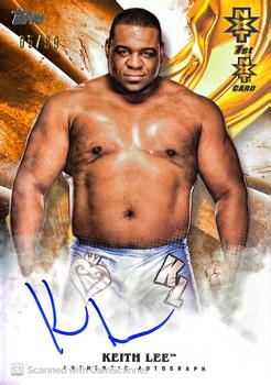 2019 Topps WWE Undisputed - Undisputed Autographs - Orange #A-KL Keith Lee Front