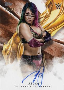 2019 Topps WWE Undisputed - Undisputed Autographs - Orange #A-SU Asuka Front