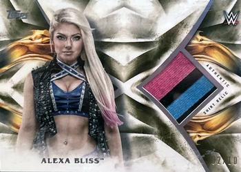 2019 Topps WWE Undisputed - Undisputed Relic - Gold #UR-AB Alexa Bliss Front