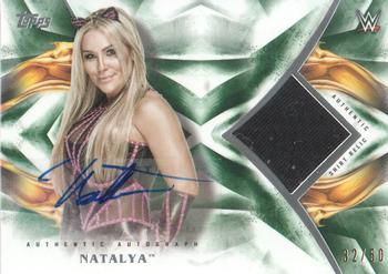 2019 Topps WWE Undisputed - Undisputed Auto Relic - Green #UAR-NN Natalya Front