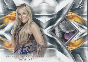 2019 Topps WWE Undisputed - Undisputed Auto Relic - Blue #UAR-NN Natalya Front