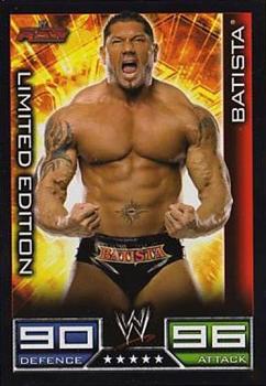 2008 Topps Slam Attax WWE - Limited Edition #NNO Batista Front