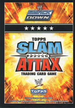 2008 Topps Slam Attax WWE - Limited Edition #NNO Mr. Kennedy Back