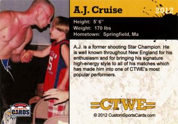 2012 CTWE #NNO A.J. Cruise Back