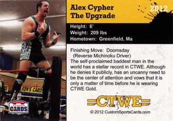 2012 CTWE #NNO Alex Cypher Back