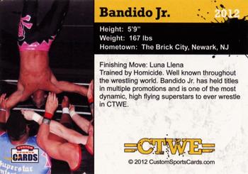2012 CTWE #NNO Bandido Jr. Back
