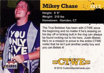 2012 CTWE #NNO Mikey Chase Back