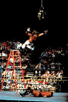 1999 Comic Images WWF Wrestlemania Live Photocards #16 Shawn Michaels / Razor Ramon Front