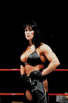 1999 Comic Images WWF Wrestlemania Live Photocards #52 Chyna Front