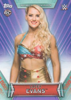 2019 Topps WWE Women's Division - Purple #6 Lacey Evans Front