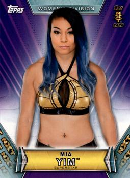 2019 Topps WWE Women's Division - Purple #44 Mia Yim Front