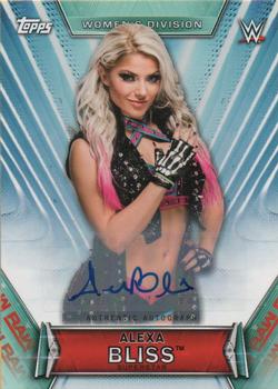 2019 Topps WWE Women's Division - Autographs #A-AB Alexa Bliss Front