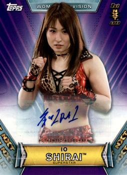 2019 Topps WWE Women's Division - Autographs Purple #A-IS Io Shirai Front