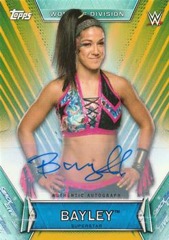 2019 Topps WWE Women's Division - Autographs Gold #A-BE Bayley Front