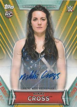 2019 Topps WWE Women's Division - Autographs Gold #A-NC Nikki Cross Front