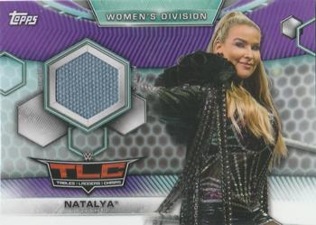 2019 Topps WWE Women's Division - Mat Relic Purple #MR-NA Natalya Front