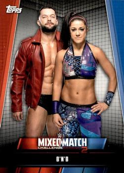 2019 Topps WWE Women's Division - Mixed Match Challenge Season 2 #MMC-3 B'N'B Front
