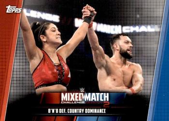 2019 Topps WWE Women's Division - Mixed Match Challenge Season 2 #MMC-20 B'N'B def. Country Dominance Front