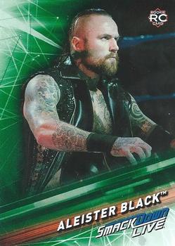 2019 Topps WWE SmackDown Live - Green #2 Aleister Black Front