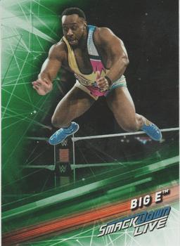 2019 Topps WWE SmackDown Live - Green #9 Big E Front