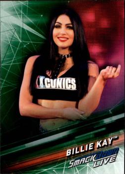 2019 Topps WWE SmackDown Live - Green #10 Billie Kay Front