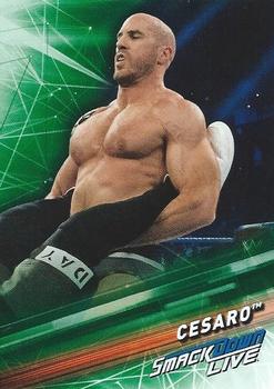 2019 Topps WWE SmackDown Live - Green #15 Cesaro Front