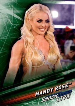2019 Topps WWE SmackDown Live - Green #33 Mandy Rose Front