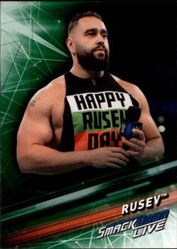 2019 Topps WWE SmackDown Live - Green #44 Rusev Front