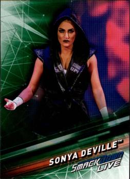 2019 Topps WWE SmackDown Live - Green #51 Sonya Deville Front