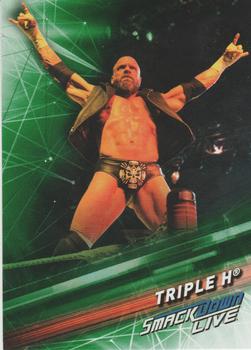 2019 Topps WWE SmackDown Live - Green #59 Triple H Front