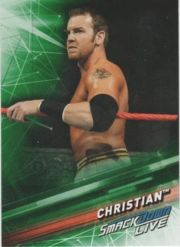 2019 Topps WWE SmackDown Live - Green #68 Christian Front
