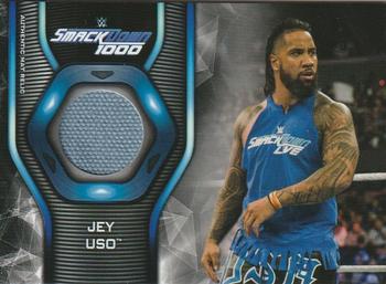 2019 Topps WWE SmackDown Live - Mat Relics #MR-JE Jey Uso Front