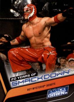 2019 Topps WWE SmackDown Live - 20 Years of SmackDown #SD-7 Rey Mysterio Debuts Front