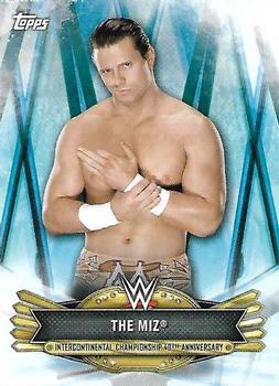 2019 Topps WWE SmackDown Live - Intercontinental Championship 40th Anniversary Continuation #IC-39 The Miz Front