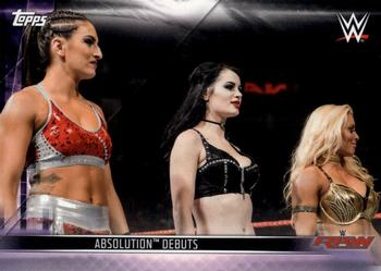 2019 Topps WWE SmackDown Live - Women's Revolution #DR-38 Absolution Debuts Front
