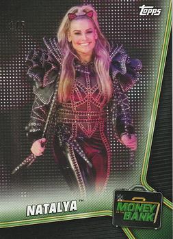 2019 Topps WWE Money in the Bank - Black #59 Natalya Front
