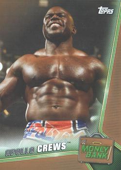 2019 Topps WWE Money in the Bank - Bronze #7 Apollo Crews Front