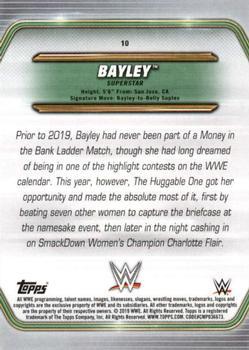 2019 Topps WWE Money in the Bank - Bronze #10 Bayley Back