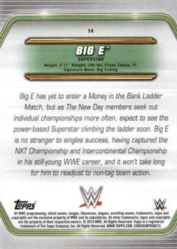 2019 Topps WWE Money in the Bank - Bronze #14 Big E Back