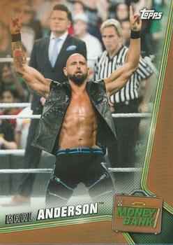 2019 Topps WWE Money in the Bank - Bronze #45 Karl Anderson Front