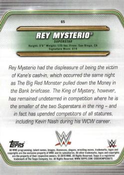 2019 Topps WWE Money in the Bank - Bronze #65 Rey Mysterio Back