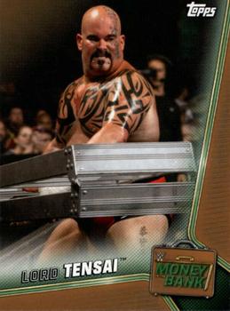 2019 Topps WWE Money in the Bank - Bronze #82 Lord Tensai Front