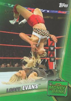 2019 Topps WWE Money in the Bank - Green #48 Lacey Evans Front