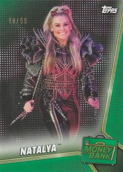 2019 Topps WWE Money in the Bank - Green #59 Natalya Front