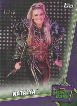 2019 Topps WWE Money in the Bank - Purple #59 Natalya Front