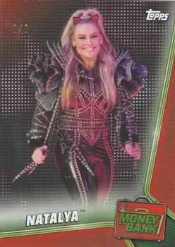 2019 Topps WWE Money in the Bank - Red #59 Natalya Front