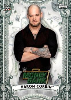 2019 Topps WWE Money in the Bank - Money Cards #MC-8 Baron Corbin Front