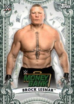 2019 Topps WWE Money in the Bank - Money Cards #MC-13 Brock Lesnar Front