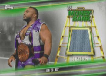 2019 Topps WWE Money in the Bank - Superstar Mat Relics #MR-BE Big E Front