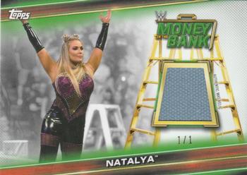 2019 Topps WWE Money in the Bank - Superstar Mat Relics Red #MR-NT Natalya Front